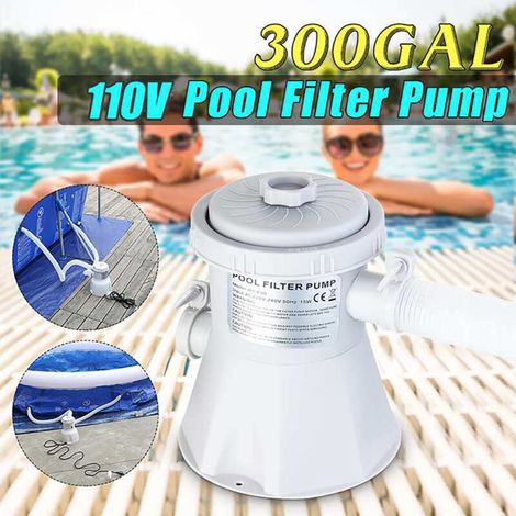 Elektrisches Poolfilter- und Pumpenset – Filterpumpe mit Sandfilter