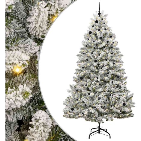 Albero di Natale Albero natalizio Albero festivo artificiale con 300 LED Verde e Bianco 270 cm (1/5)