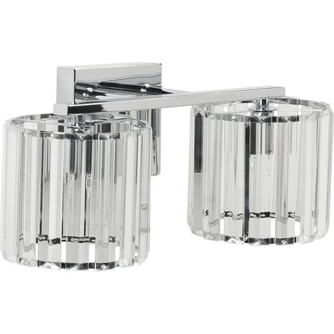 Wandlampe LOURIDO Metall Silber