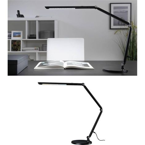 Paulmann FlexBar lampada da scrivania LED nera flessibile