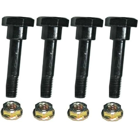10 - Boulon De Cisaillement - Accessoire Souffleuse À Neige - Remplacement Pièce Usée - Pour Honda - Acier - 1/4" X 2"