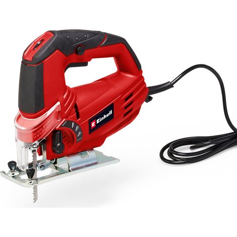 Einhell Scie sauteuse pendulaire TC-JS 85 (620 W, max. 85 mm, coupe biseautée à 45°, levage pivotant à 4 niveaux)