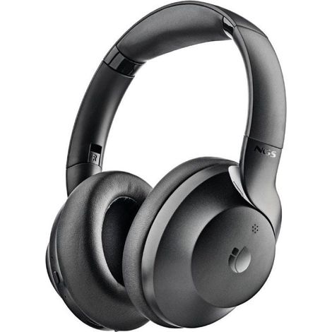 NGS ARTICA SHAKE Wireless Headset Headset Telefonieren/Musik USB Typ C Bluetooth Schwarz