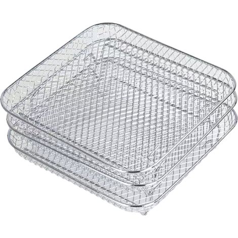 Grille pour Friteuse sans Huile Compatible Ninja Foodi 8L - Accessoire en Acier Inoxydable pour Déshydrateur et Friteuse à Air (1/5)