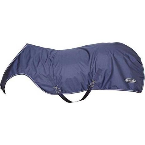 Coprireni da Paddock impermeabile con interno in pile e sgancio rapido: XL = extrafull, Blu navy (1/3)
