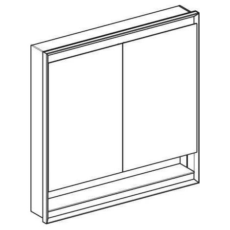 Geberit ONE Spiegelschrank mit ComfortLight, 2 Türen, (1/5)