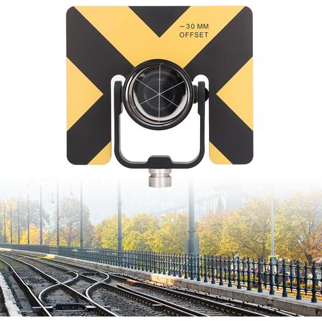 Die 64-mm-Rotfilmprismenlinse eignet sich für Topcon-Totalstations-Topographiesignal-Spiegelreflektoren. (1/5)