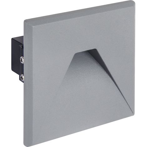 Lampada a LED per scale, 1,6 W, 75 lm, 4000 K, colore grigio, modello Ideus 03907 (1/2)