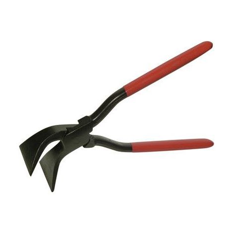 Pince à plier 45° pour tôles – Charnière emboutie – Mors en PVC interchangeables – Poignées ergonomiques pour confort – Stubai