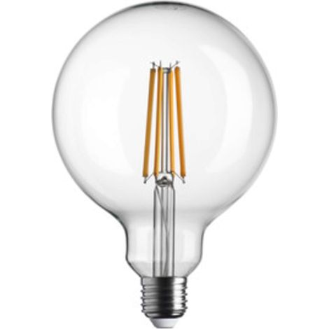 LAMPADINA LED GLOBO 125 STICK 11W E27 2700K - 5 pezzi