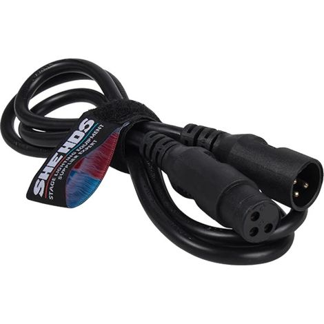 DMX-Kabel, langlebige Konstruktion, verbesserte Signalübertragung, 4PCS 5M Gummi (1/2)