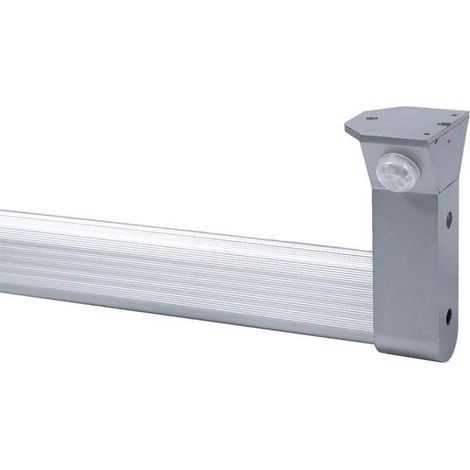 LOCKER KIT barra con luz Led de 100cm para armarios con sensor de movimiento, Blanco neutro