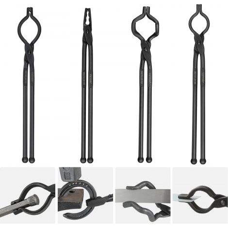 Pince de Forge 4PCs Tenailles de Forge 46 cm en V en Gueule de (1/5)