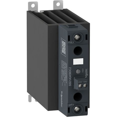 relais statique - rail DIN, 1 phase, simple phase (SSD1A345M7C2)