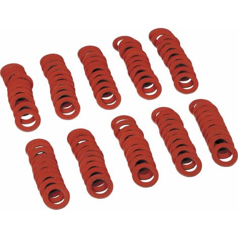 Joint plat fibre rouge 3/8'' DN10 (X 100) - DIFF