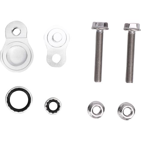 Kit de eliminación del aire acondicionado trasero fabricado en aleación de aluminio para los modelos 1500 y 2500 (2014-2019). (1/5)