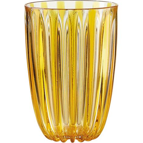 BICCHIERE TUMBLER "DOLCEVITA" (ISCC+), ALTO, COLOR AMBRA