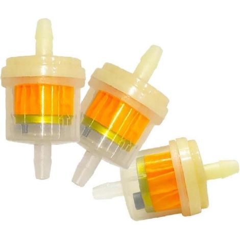 3 Stücke Motorrad Gas Kraftstoff Benzinölfilter Für Roller Motorrad Moped Gas Roller Schmutz Bike ATV Kart Öl Kraftstofffilter (1/5)