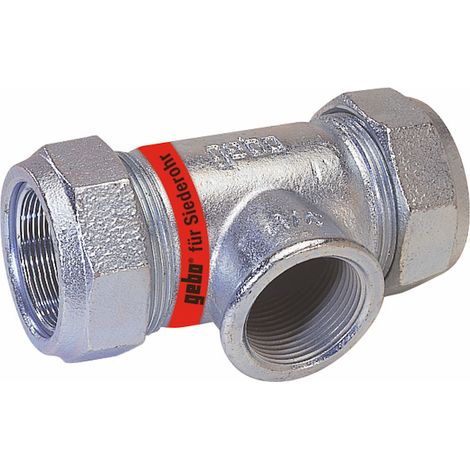 GEBO TG-Klemmverbinder, DN 15 - Ø 20 mm x 20 mm x IG 1/2 Zoll - für Siederohr (1/3)