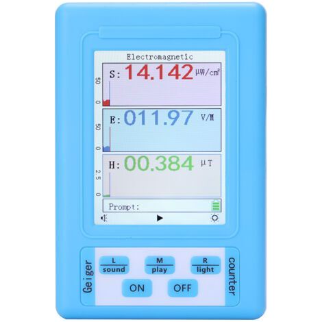 BR-9A Hochpräziser tragbarer Elektromagnetischer Strahlungsdetektor, professioneller halbfunktionaler Elektromagnetischer Strahlungstester (1/5)