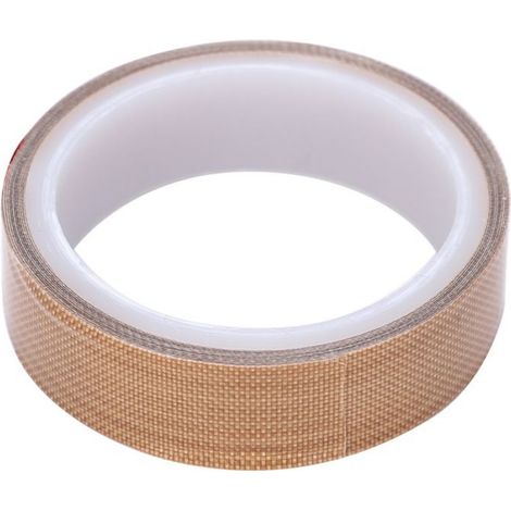 Ruban adhésif résistant à la chaleur - - PTFE - Épaisseur 0,18 mm - Largeur 13-50 mm - Longueur 10 m (1/5)