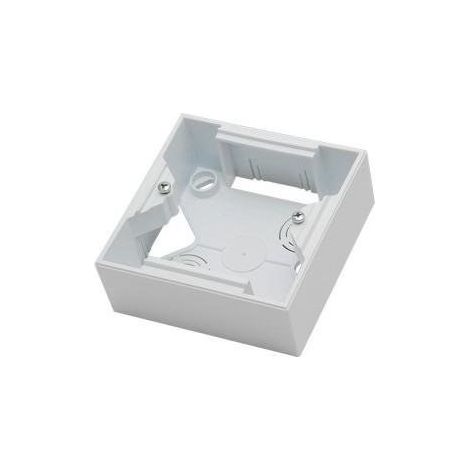 Caja de pared simple para la serie As, color blanco, AS
