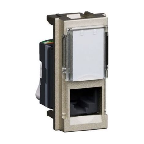 BTicino Living NOW Connettori CHAMPAGNE RJ45 toolless IDC categoria 5E UTP - KC4279C5E