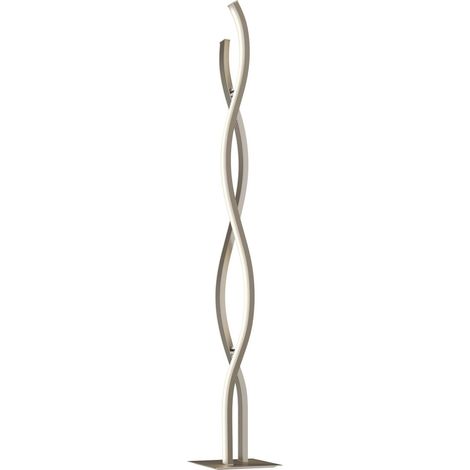 Lucande LED 'Mairia' in Grigio da Alluminio