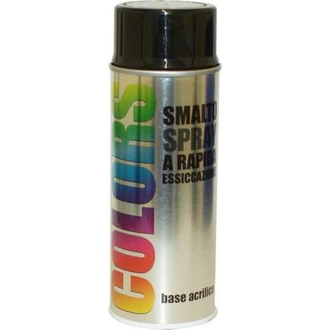 Motip Dupli Smalto Spray - Nero Lucido RAL 9005 - 400 ML (1/2)