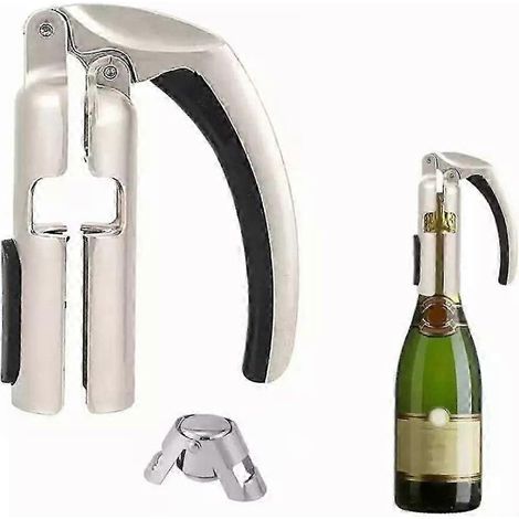 Champagne bottle opener - Corkscrew for sparkling wine, corkscrew bag (1/5)