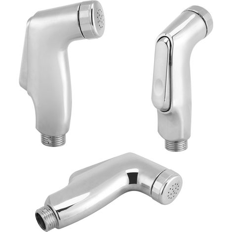 Ensemble de salle de bain portable pour couches et bidet, comprenant un pulvérisateur, un tuyau de douche et un flexible pour toilettes. (1/5)