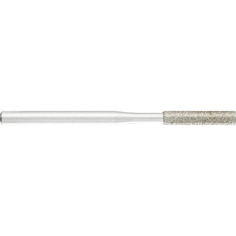 PFERD TOOLS Diamantfeile für Handfeilgerät rund Ø3,0x50mm Schaft-Ø3 mm D126 (mittel) komplett (1/2)