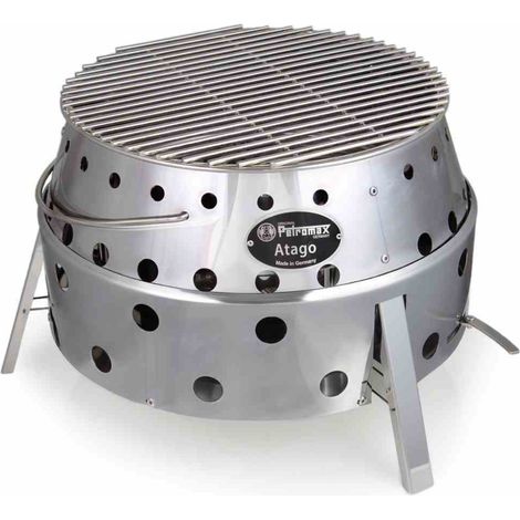 Petromax Grill Allrounder Atago Feuerschale Grill Feuerstelle 40 x 40 x 14 cm (1/2)