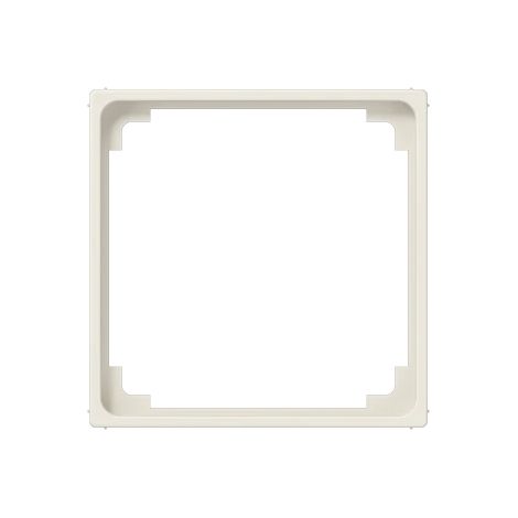 Jung Marco intermedio 50 x 50 mm, termoplástico, blanco, montaje vertical y horizontal A 590 Z