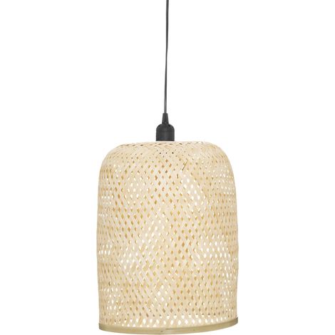 Hängeleuchte ALI, Bambus, Ø 28 cm (1/5)