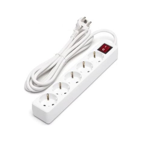 REGLETA ALEMANA DE 5 VIAS CON INTE. 3M 3G 1.5MM BLANCA - EHLIS
