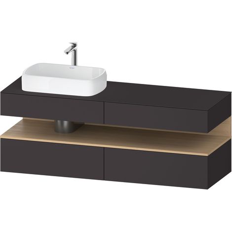 Duravit Collection One Meuble sous-vasque sur console, 2 tiroirs, (1/2)