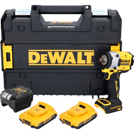 DeWalt DCF 921 NT Clé à choc sans fil 18 V 400 Nm 1/2" Brushless + TSTAK - sans batterie, sans chargeur (1/5)