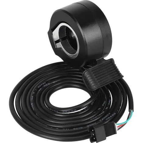 Universeller schwarzer 1,5 m langer Schalthebel mit langem Kabel, Schalthebelschalter, Gashebelschalter, Zubehör für Elektroroller.