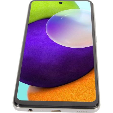 Écran tactile de remplacement pour Galaxy A52 4G 6,5 pouces, écran OLED avec numériseur, capteur d'empreintes digitales et outils de réparation inclus (compatible A536 SM et A525F, blanc).