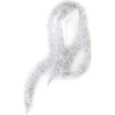 Guirlande décoration mariage boa plumeux duveteux pour sapin de Noël boa de plumes 1 (1/5)