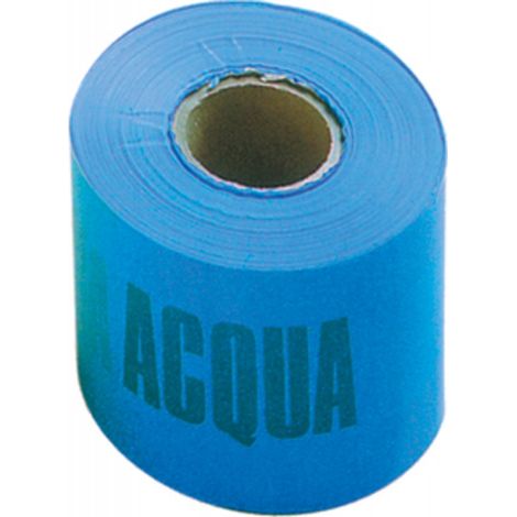NASTRO SEGNALETICO 200MT ACQUA AZZURRO CF SCATOLA