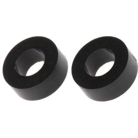 Rs Pro – Rondelle plate en polyamide 8mm – Hauteur 3mm – Diamètre alésage 4.2mm – Sachet de 100 unités pour montage rapide