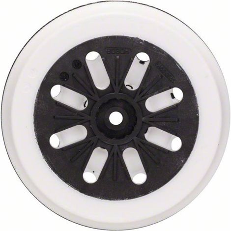 Bosch – Plateau de ponçage souple Ø150 mm pour GEX150 – Pour bois dur et teck – SKU 2608601185