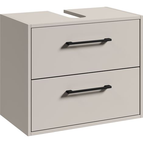 Mobile lavabo Florence 60 x 35 cm Cashmere- Mobile bagno sospeso