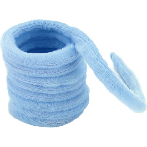 Jouets à ressort pour chat, peluche à croquer sûre et non toxique, améliore la santé des chatons (bleu) (1/5)