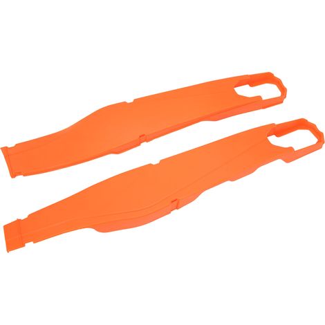 1 paire de protections de bras oscillant gauche et droite, anti-poussière, compatibles avec les modèles EXC 125, 200, 250, 300, 350, 400, 450 et 500, couleur orange givré. (1/5)