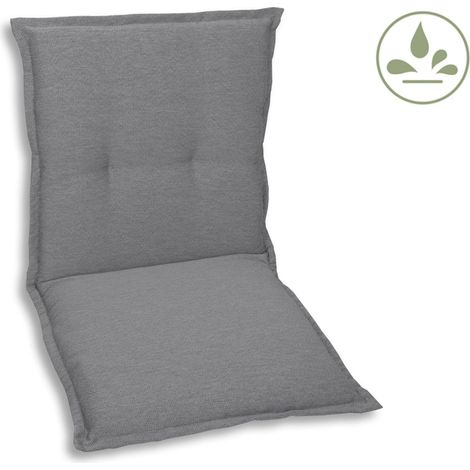 GO-DE Niederlehner-Auflage 100 cm x 50 cm x 7 cm, grau Auflagen & Hussen (1/3)