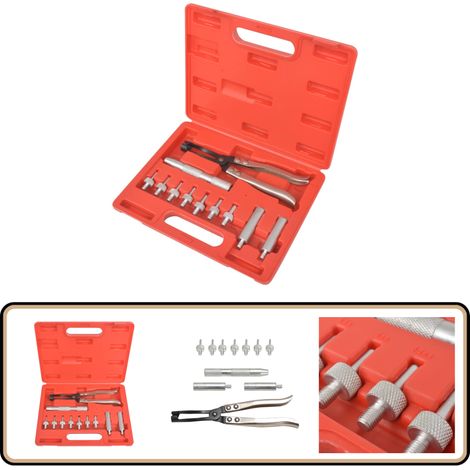 Kit d'outils de pince du joint de soupape - Outil Mécanique - Outillage Auto - Réparation Moteur - Joint De Soupape - Kit Entretien Voiture (1/5)