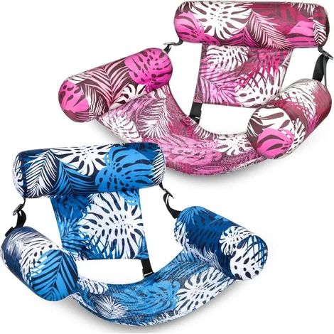 Ensemble de 2 matelas gonflables pour adultes, piscine, plage, lac, fête d'été, accessoires aquatiques (1/5)